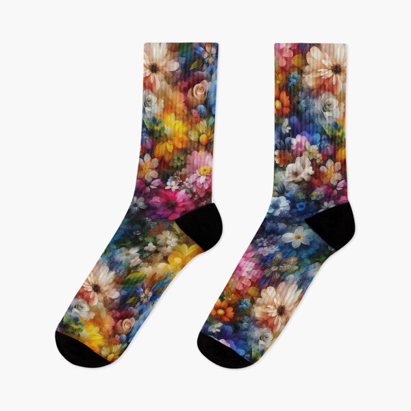 Item preview, Blossoming Dreams A Floral Symphony in Slumber's Embrace designed and sold by ArtComixHaven.
