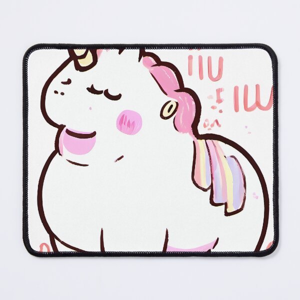 Item preview, Very Fatty Unicorn Scribble designed and sold by LKozerski.