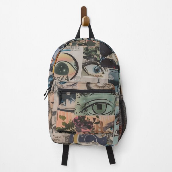 Item preview, Vintage Eye Collage: Aesthetic Wall Art designed and sold by Mystikos Art.
