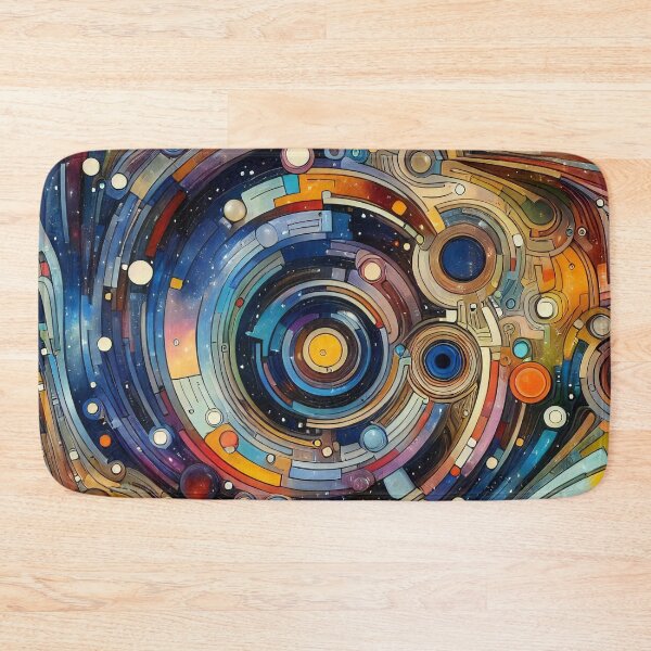 Item preview, Orbital Rhapsody Abstract Visions of Cosmic Spirals designed and sold by ArtComixHaven.