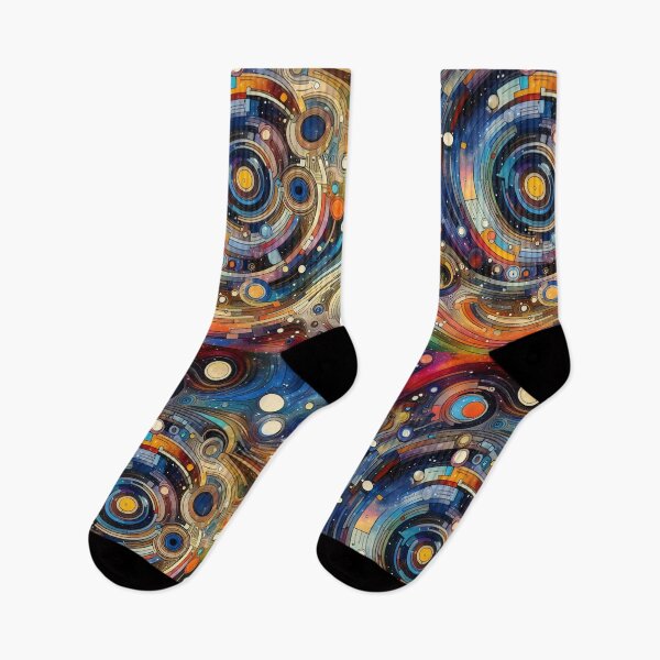Item preview, Orbital Rhapsody Abstract Visions of Cosmic Spirals designed and sold by ArtComixHaven.