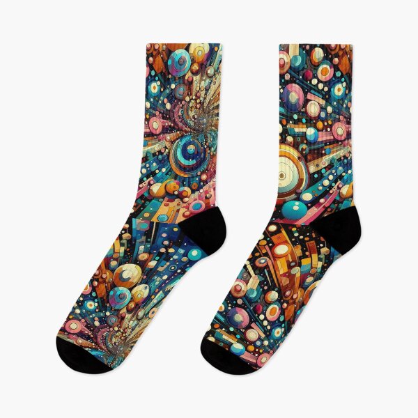 Item preview, Vivid Nexus Explosive Array of Abstract Circular Patterns designed and sold by ArtComixHaven.