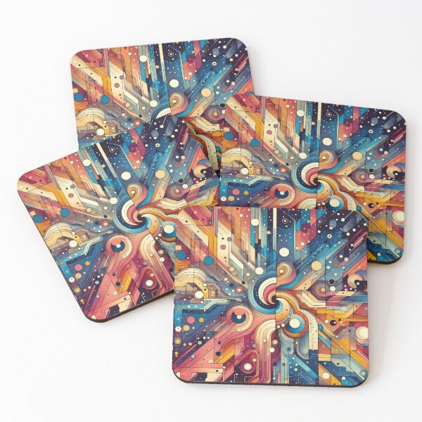 Item preview, Swirling Vortex Geometric Fusion of Art and Science designed and sold by ArtComixHaven.