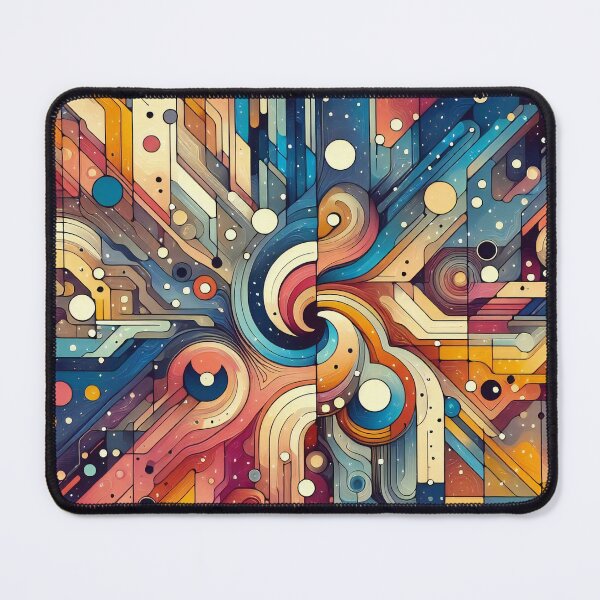 Item preview, Swirling Vortex Geometric Fusion of Art and Science designed and sold by ArtComixHaven.