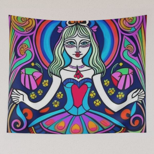 Item preview, Abstract Classic Vintage Alice In Wonderland Art designed and sold by TheDarkWardrobe.