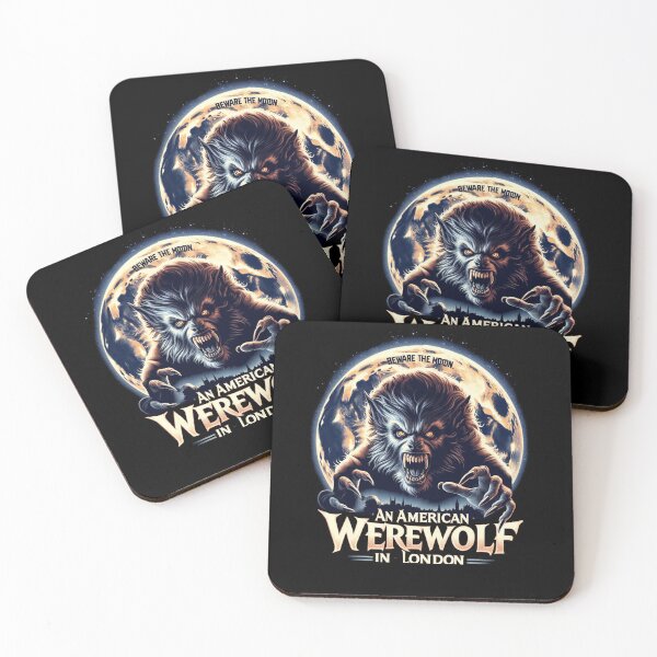 Item preview, An American Werewolf In London - Beware The Moon For Halloween Lovers. designed and sold by American Artist Designs.
