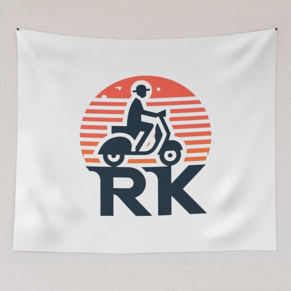 Item preview, RK bro scooter essential t-shirt designed and sold by Elouk.