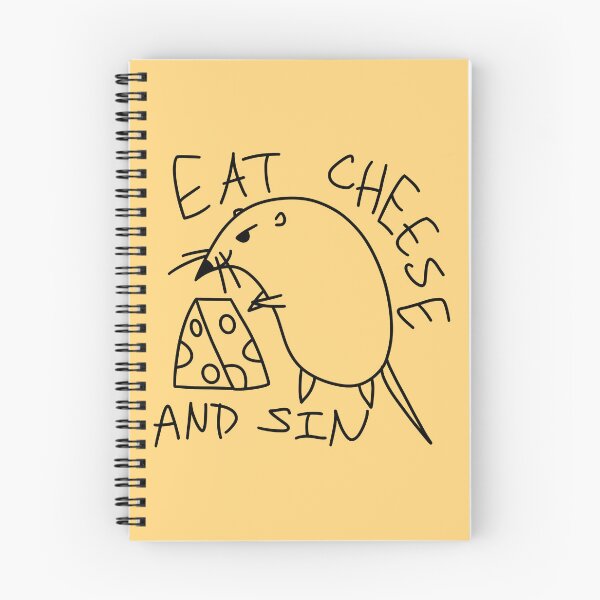 Item preview, EAT CHEESE AND SIN designed and sold by Cardinal_North.