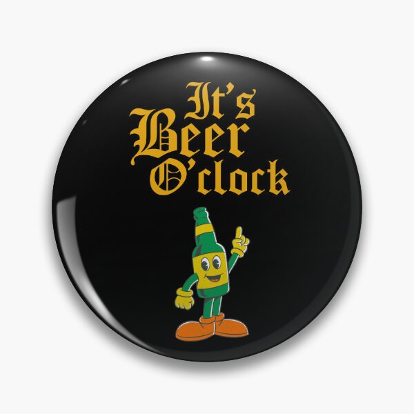 Item preview, It's Beer O' Clock Funny Beer Drinking Time designed and sold by StudioTina.