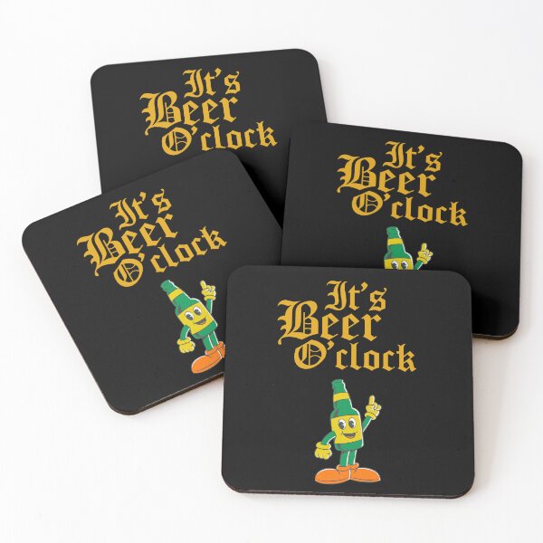 Item preview, It's Beer O' Clock Funny Beer Drinking Time designed and sold by StudioTina.