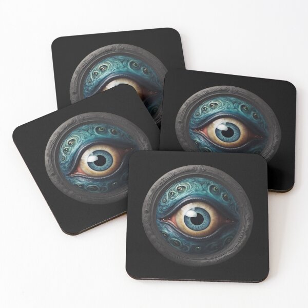 Item preview, Lovecraft Evil Eye Seal, Abstract Design designed and sold by Burn-Ego.