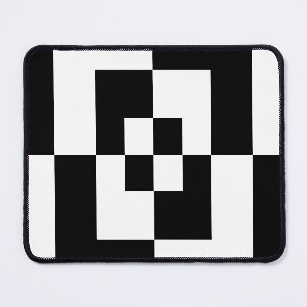Item preview, Black and white rectangles designed and sold by Creative-Tin.