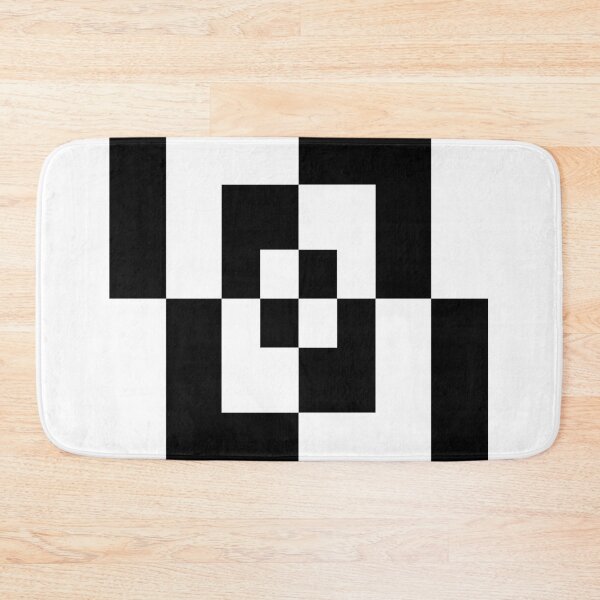 Item preview, Black and white rectangles designed and sold by Creative-Tin.