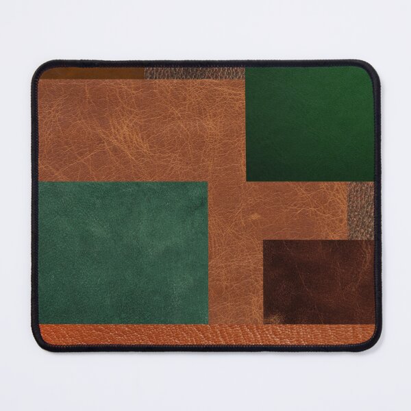 Item preview, ART leather green, brown designed and sold by NinaFlorence.