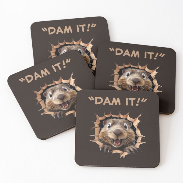 Item preview, Dam Cute Beaver designed and sold by AnnDart.