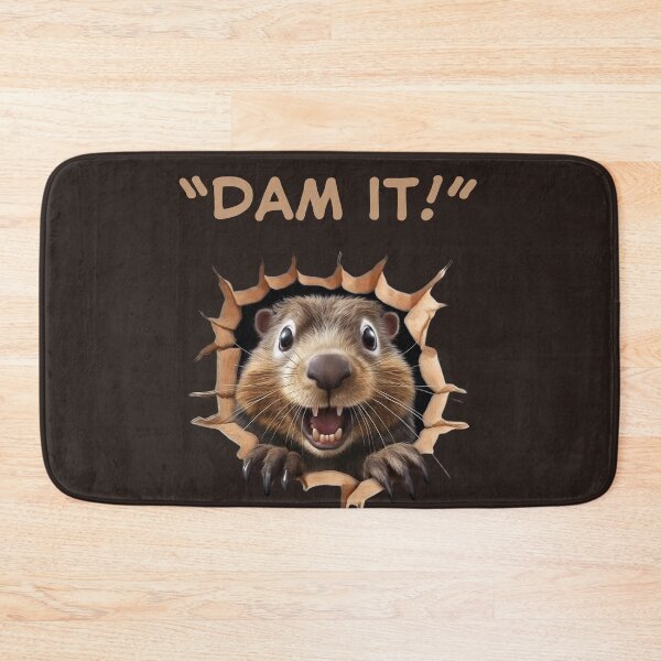 Item preview, Dam Cute Beaver designed and sold by AnnDart.