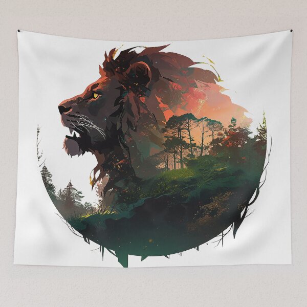 Item preview, lion head designed and sold by maniabx.