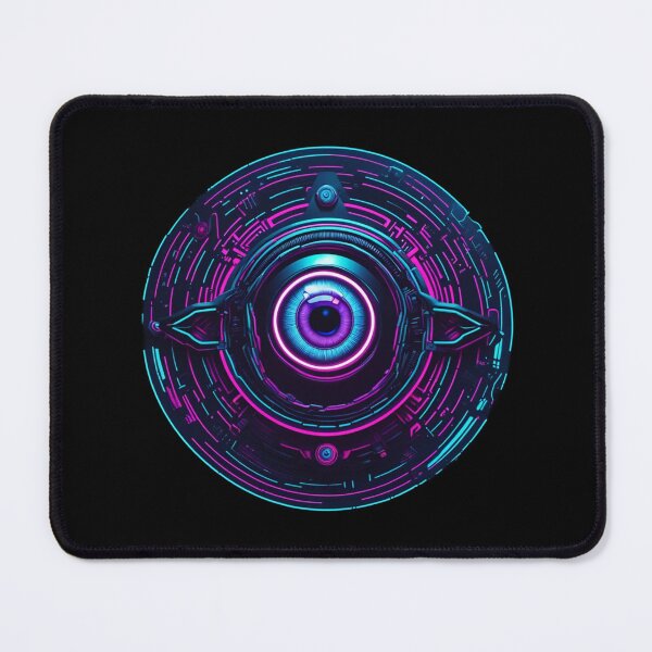 Item preview, Cyberpunk Evil Eye Design, Abstract Design designed and sold by Burn-Ego.