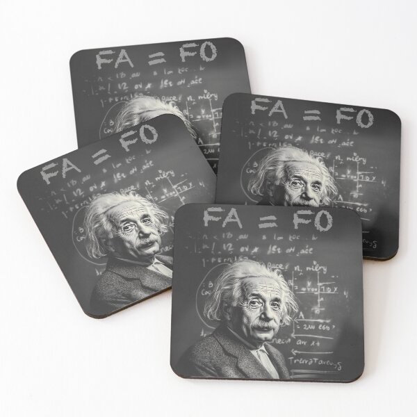 Item preview, Einstein FA=FO designed and sold by EJGIBSON.