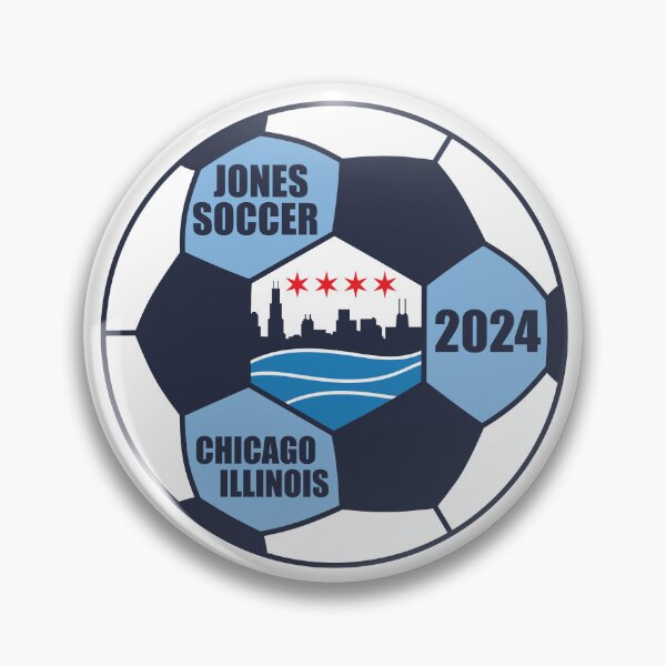 JONES SOCCER CHICAGO Pin