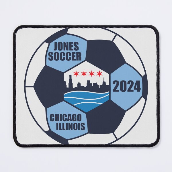 Item preview, JONES SOCCER CHICAGO designed and sold by smilesinprint.