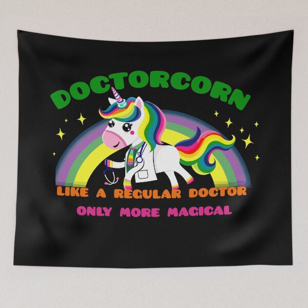 Item preview,  doctor unicorn like a regular nurse  only more magical -doctor day  designed and sold by toobel.