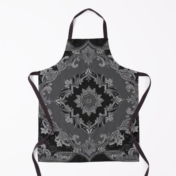 Item preview, RogerPattern - "Timeless Elegance: Black & Gray Bandana for Fashion & Home" designed and sold by RogerPattern.