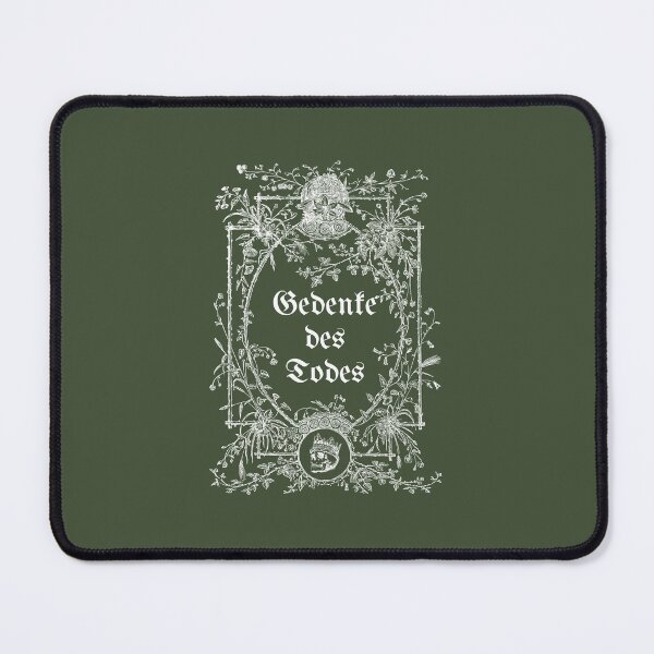Item preview, Gedenke des Todes | Green Background designed and sold by RM-Journey.