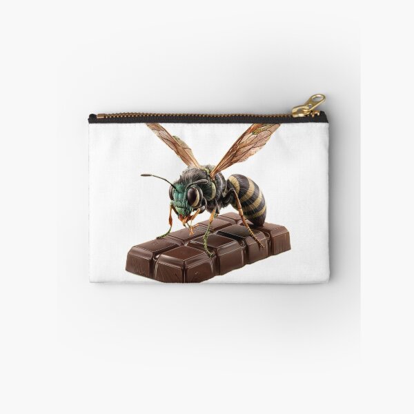 Item preview, A wasp eating chocolate designed and sold by MrDaveLancz.