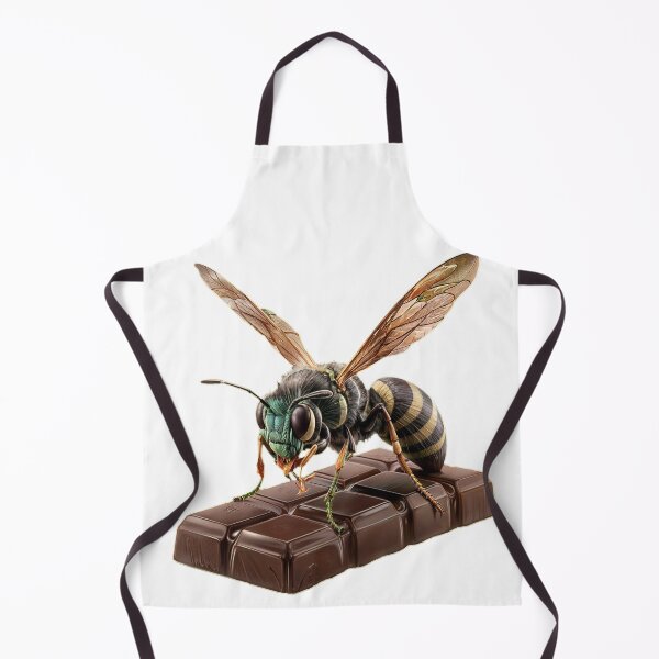 Item preview, A wasp eating chocolate designed and sold by MrDaveLancz.