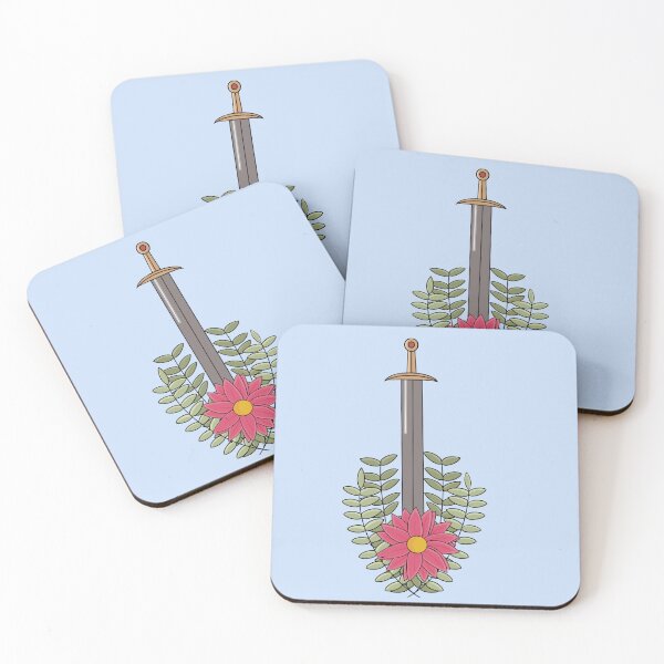 Item preview, Sword In The Flowers designed and sold by anemiaamelia.