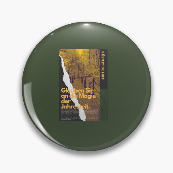 Item preview, Glaube an die Magie der Jahreszeit | Nature Illustration | Green Background designed and sold by RM-Journey.