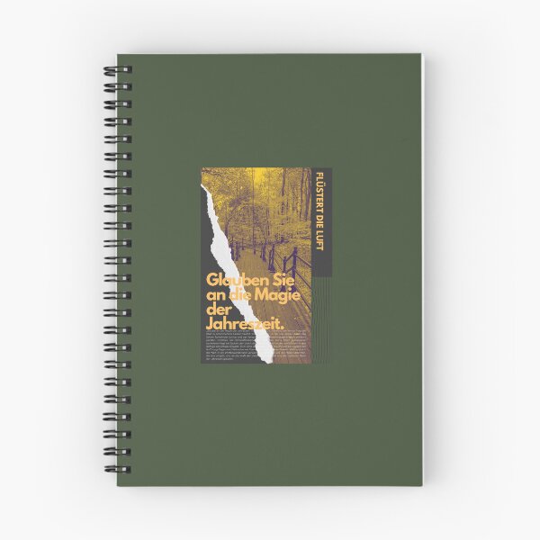 Item preview, Glaube an die Magie der Jahreszeit | Nature Illustration | Green Background designed and sold by RM-Journey.