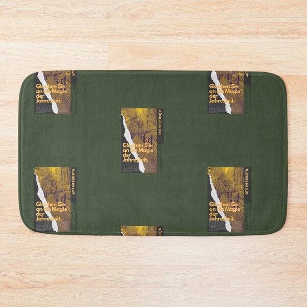 Item preview, Glaube an die Magie der Jahreszeit | Nature Illustration | Green Background designed and sold by RM-Journey.