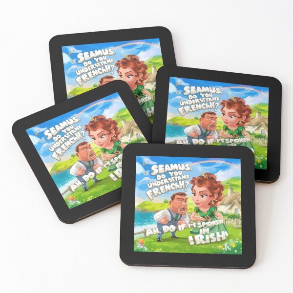 Item preview, Seamus Do You Understand French Funny Caption designed and sold by OliDesigns.