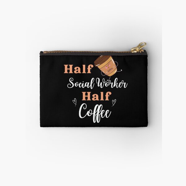 Item preview, half social worker half coffee designed and sold by DijaCreations.