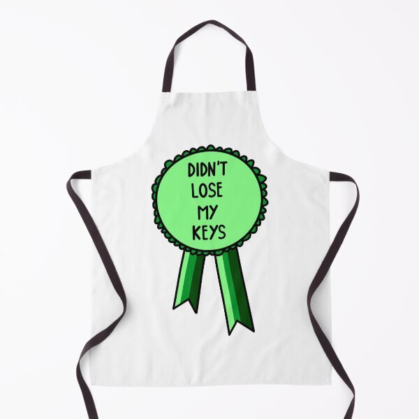 Item preview, Didn't Lose My Keys Ribbon Green designed and sold by CJ Vanderbeek.