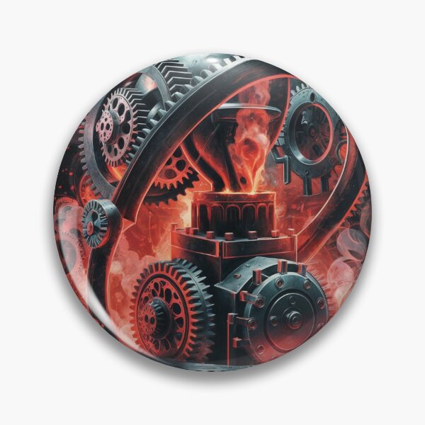 Item preview, Abstract carbon engine designed and sold by MrDaveLancz.