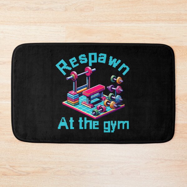 Item preview, Funny retro gaming 8-Bit Pixelated Gym Workout Design. Retro gaming and workout mashup. designed and sold by Unitepeople.