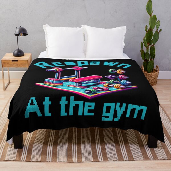 Item preview, Funny retro gaming 8-Bit Pixelated Gym Workout Design. Retro gaming and workout mashup. designed and sold by Unitepeople.
