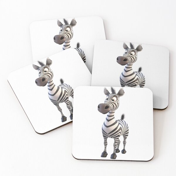 Item preview, 3D Cartoon Zebra, Logo, Sticker, Wall arts, Art Prints and More designed and sold by Kevin Lou.