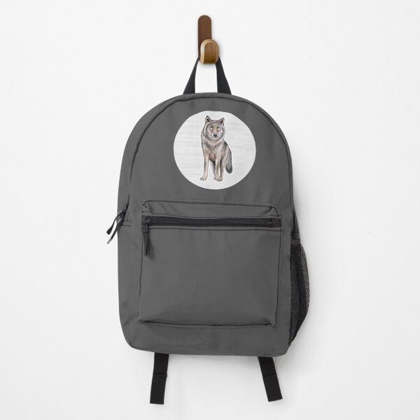 Item preview, Wolf Watercolor Drawing designed and sold by LivingColorful.