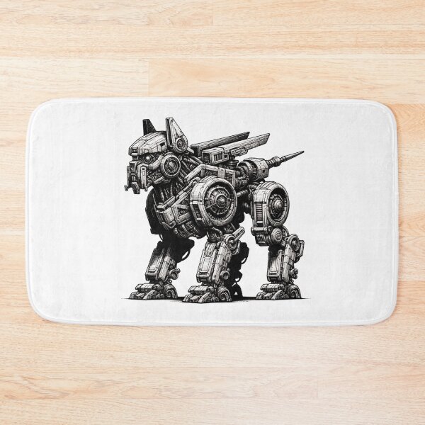 Item preview, Steampunk Cyber Pup: A Futuristic Twist for Redbubble designed and sold by Barbaventuras.