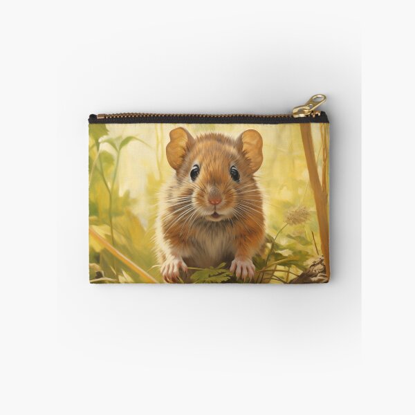 Item preview, Cute Field Vole in Forest designed and sold by Animalia Artistry.