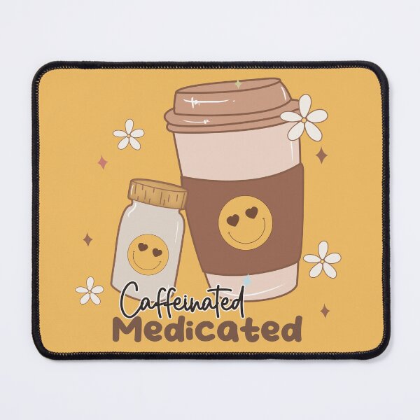 Item preview, caffeinated medicated  designed and sold by delphiniumco.