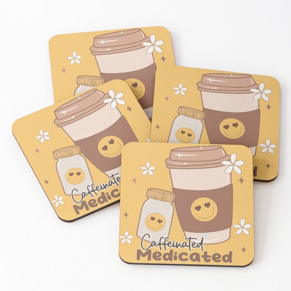 Item preview, caffeinated medicated  designed and sold by delphiniumco.