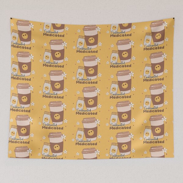 Item preview, caffeinated medicated  designed and sold by delphiniumco.