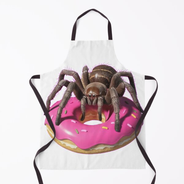 Item preview, Spider eating a donut designed and sold by MrDaveLancz.