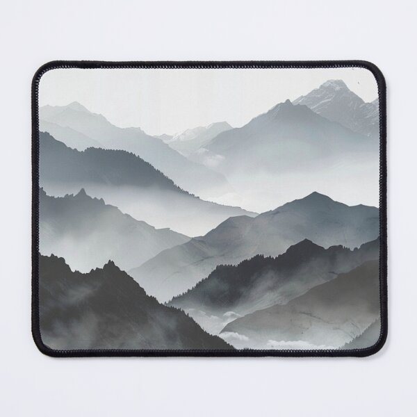 Artikelvorschau, Berglandschaft monochrome Farbpalette Aktive Outdoor-inspirierte Kunst entworfen und verkauft von CDC40.