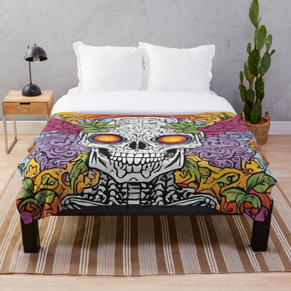 Item preview, Winged Floral Skeleton designed and sold by Ashley's Art Shoppe.